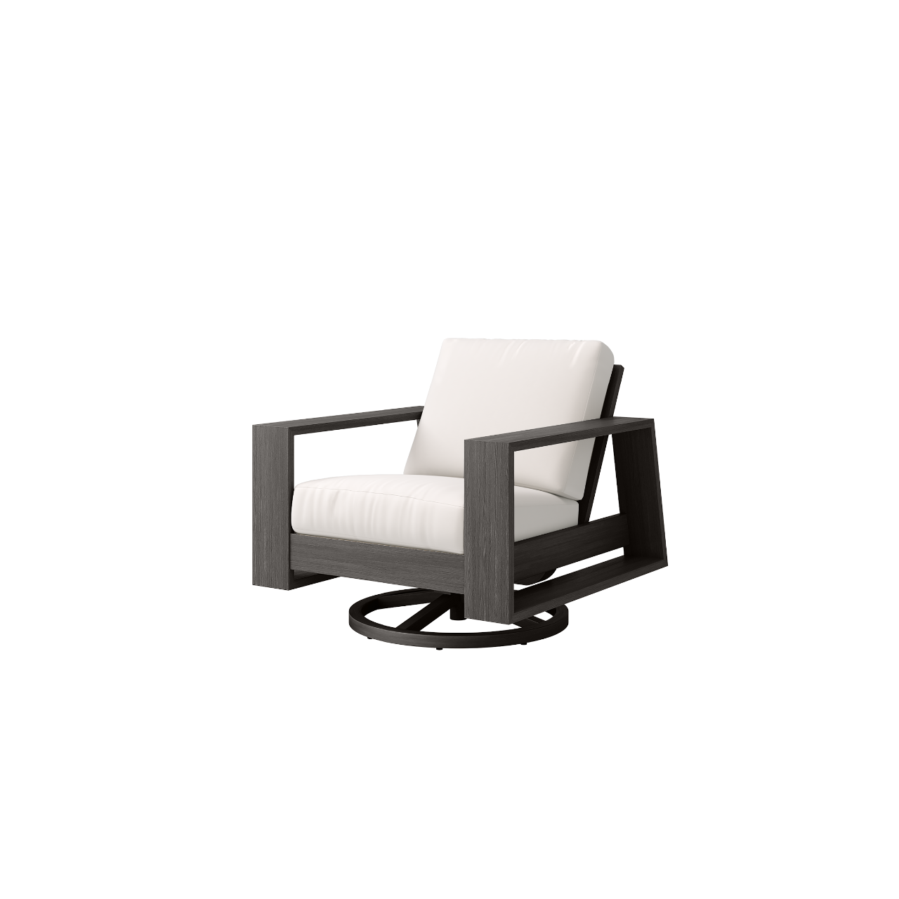 Novara Club Swivel Rocker Smoke Product Image